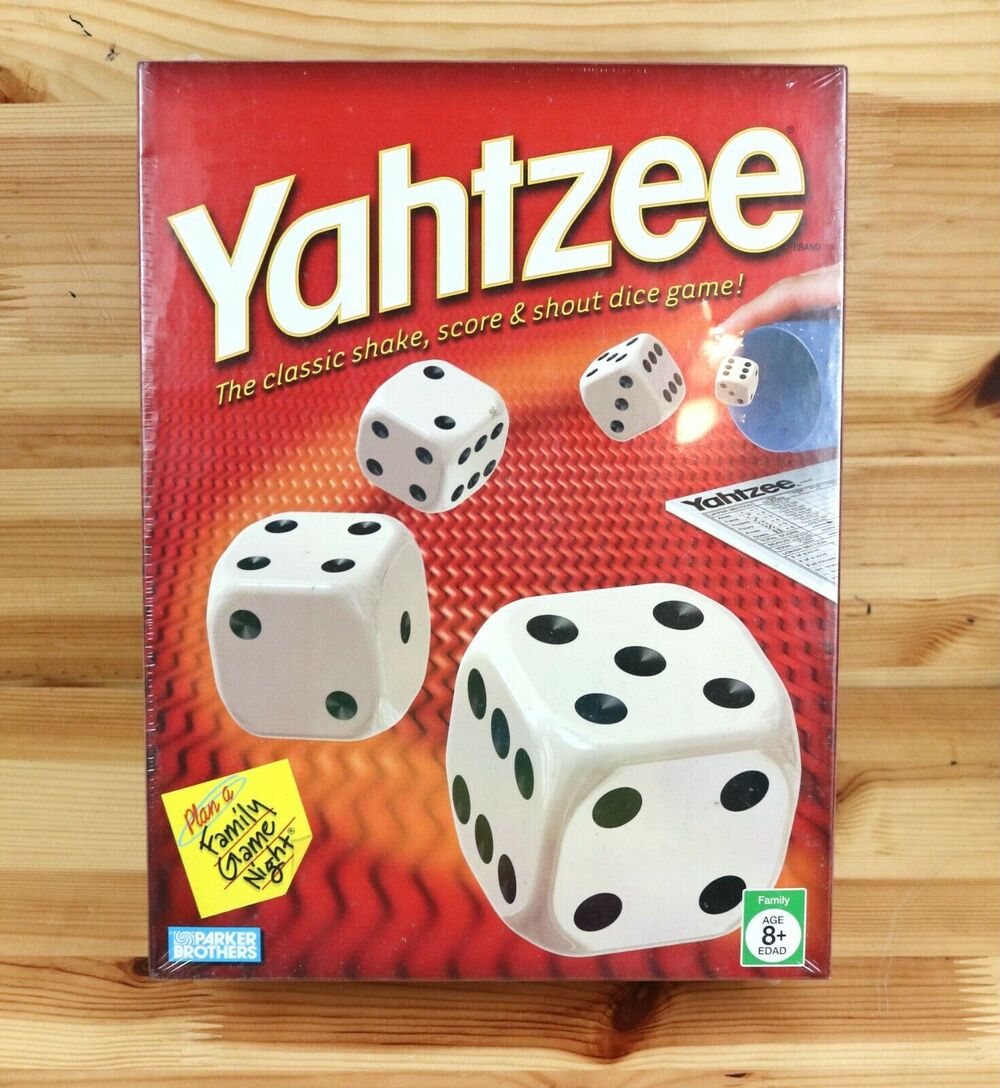NEW Sealed Yahtzee Dice Game by Parker Brothers - 2005 Edition Board Game